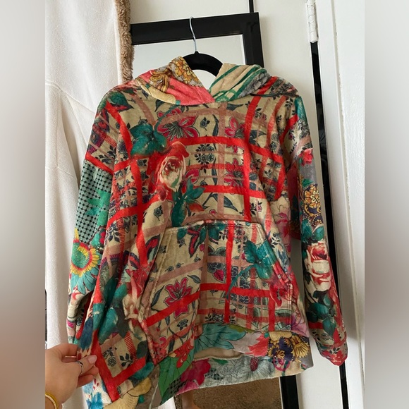 Johnny Was Tops - Johnny was biya super soft hoodie almost new only worn once